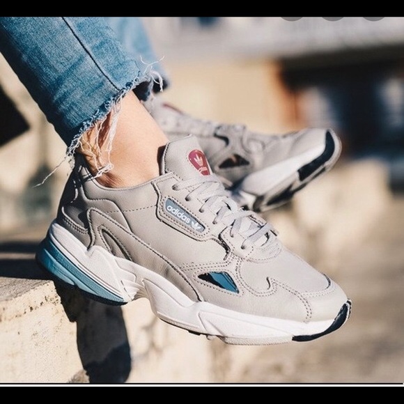 adidas falcon raw grey